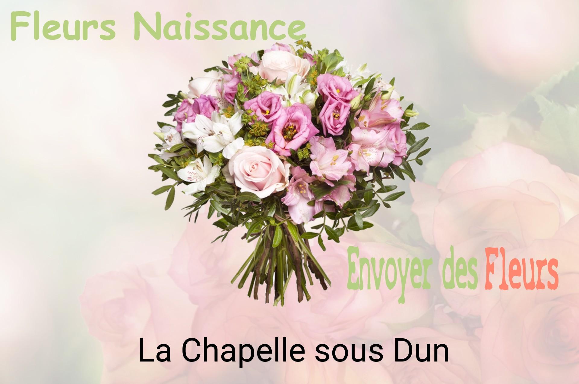 Bouquet de fleurs de naissance livré à La Chapelle-sous-Dun